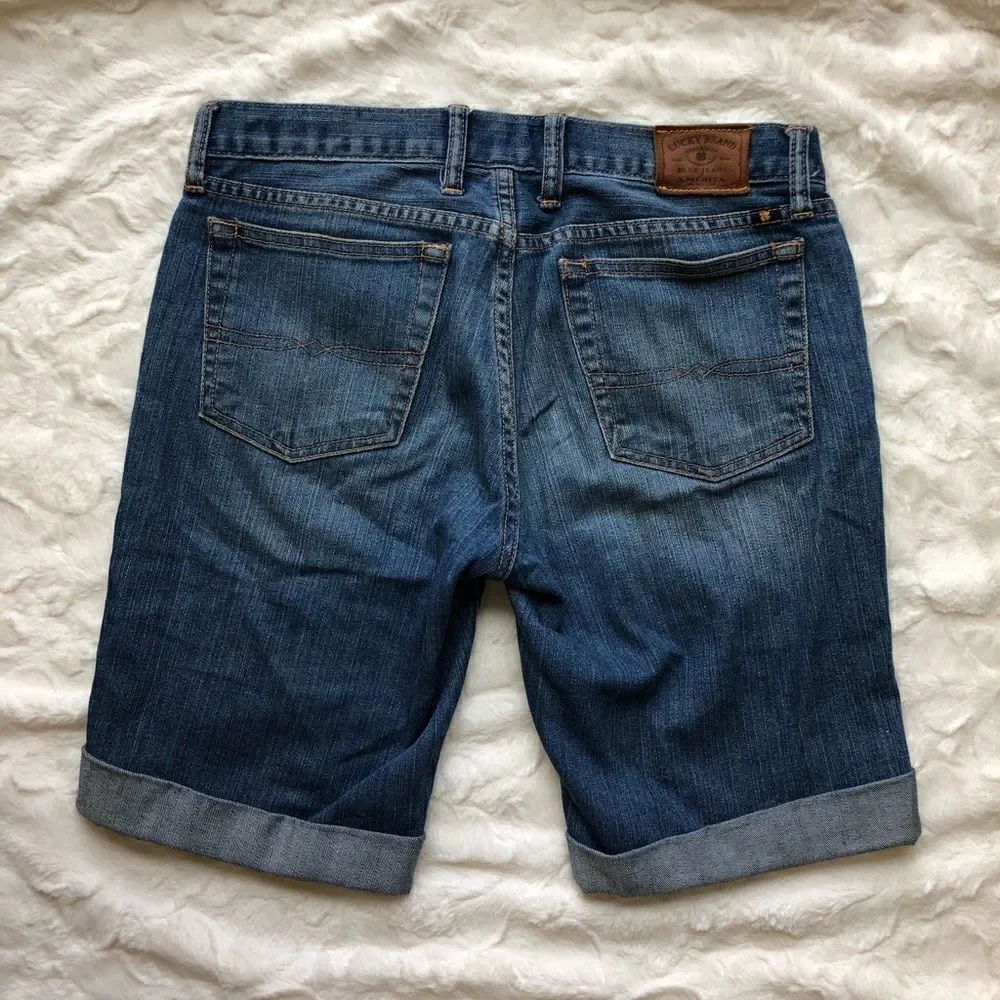 Lucky Brand Abbey Cuffed Bermuda Short‎ - Women’s 28